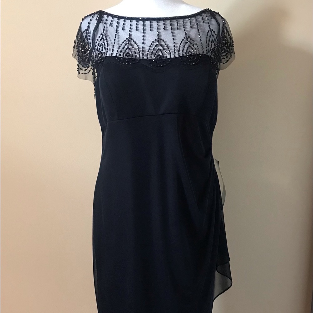 Navy blue dress. Size 16. NWT